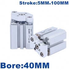 CQM CQMB40 CDQMB40 Compact Cylinder Guide Rod CQMB40-5/10/15/20/25/30/35/40/45/50 CDQMB40-5/10/15/20/25/30/35/40/45/50