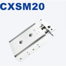 CXSM CXSL SMC CXSM20 CXSL20 Dual Rod Cylinder Basic Typr CXSM20-10 -15 -20 -25 -30 -35 -40 -45 -50 -60 -70 -75 -80 -90 -100