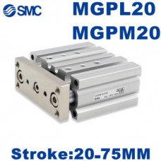 MGPM MGPL New SMC MGPM20 MGPL20 MGPM20-20Z -30Z -40Z -50Z -75Z Compact Guide Cylinder MGPL20-20Z -30Z -40Z -50Z -75Z