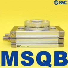MSQB NEW SMC MSQB10A MSQB20A MSQB30A MSQB50A Pneumatic Cylinder Rotary Table Rack Pinion Type MSQB10R MSQB20R MSQB30R MSQB50R